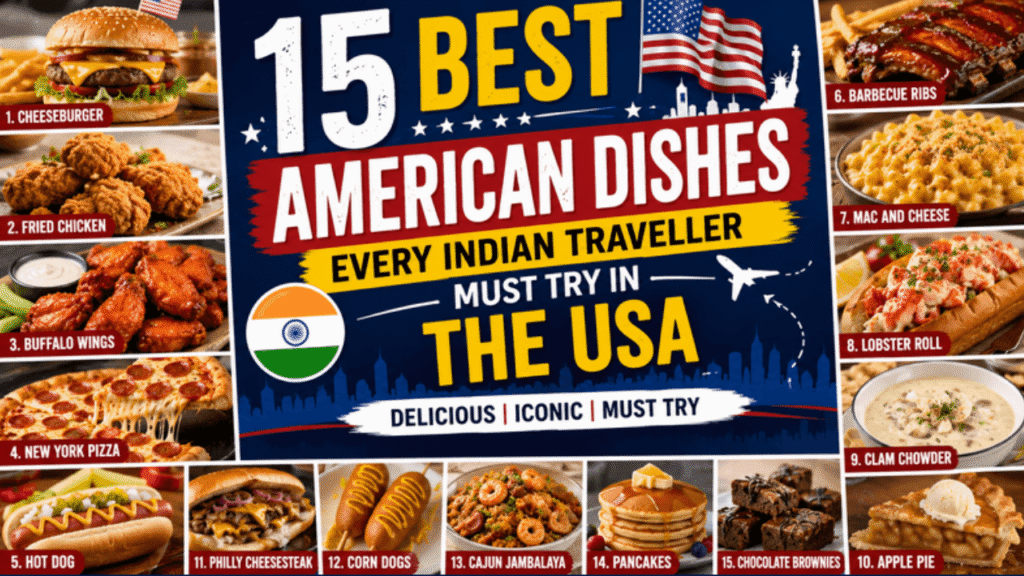 15 Best American Dishes Every Indian Traveller Must Try in the USA