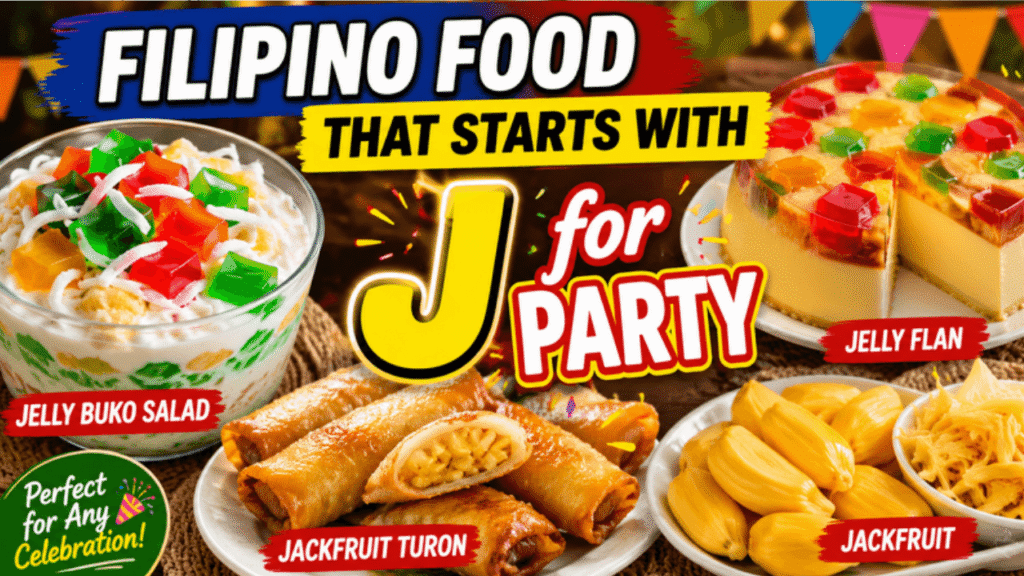 Filipino Food That Starts With J for Party