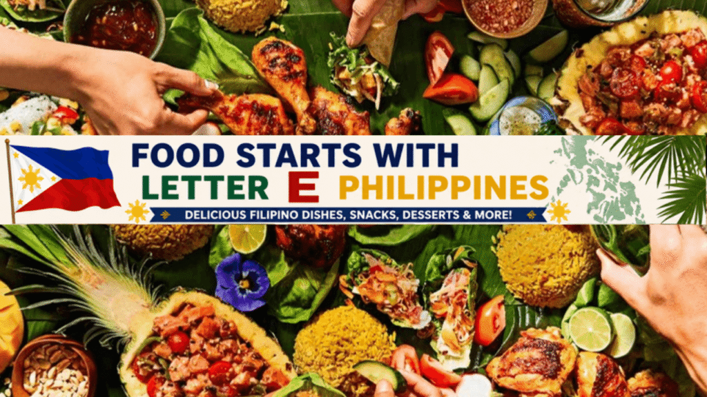 Food Starts With Letter E Philippines