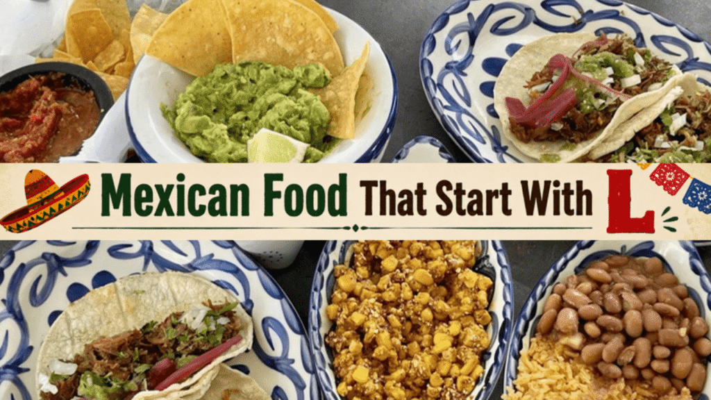 Mexican Food That Start With L