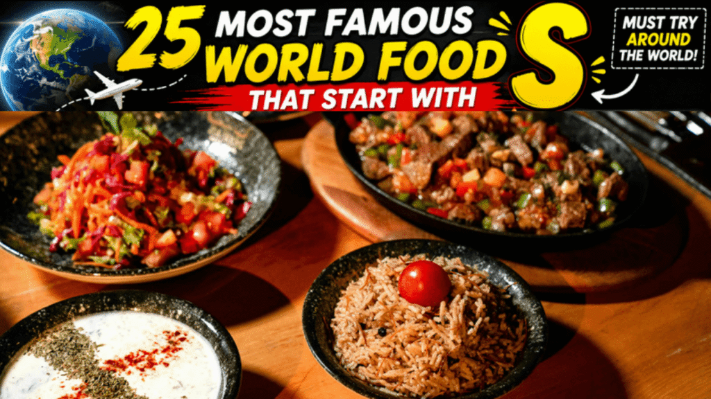 Most Famous World Food That Start With S