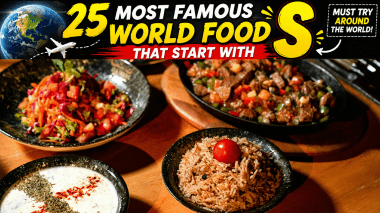 Most Famous World Food That Start With S